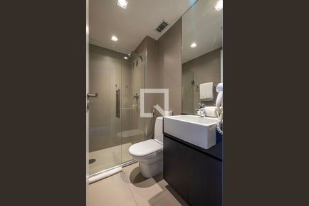 Studio à venda com 46m², 1 quarto e 1 vagaBanheiro