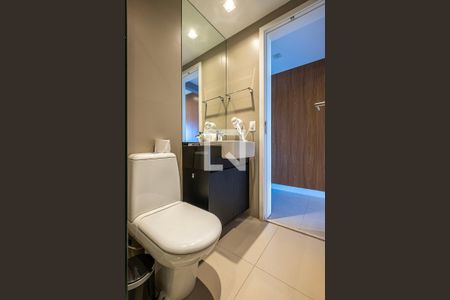 Studio à venda com 46m², 1 quarto e 1 vagaBanheiro