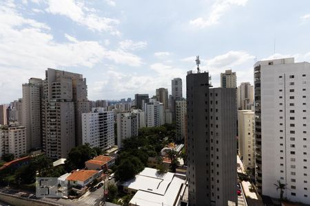 Vista de kitnet/studio para alugar com 1 quarto, 43m² em Santo Amaro, São Paulo