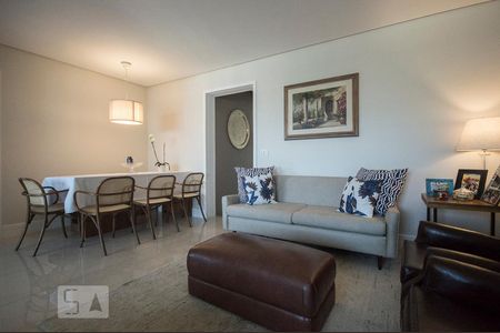 Sala de apartamento para alugar com 1 quarto, 84m² em Jardim Caravelas, São Paulo