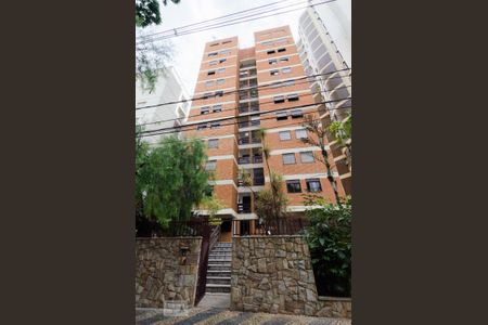 Fachada do prédio de apartamento à venda com 2 quartos, 70m² em Cambuí, Campinas
