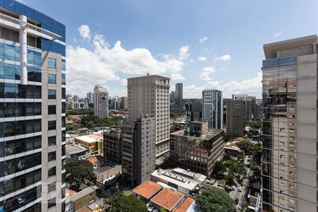 Vista de apartamento à venda com 1 quarto, 99m² em Vila Olímpia, São Paulo