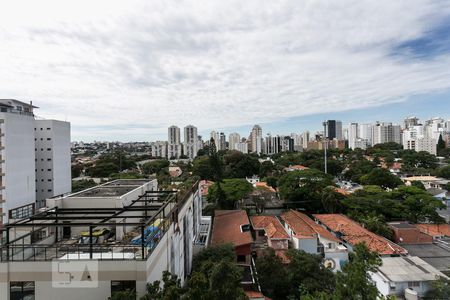Vista de apartamento para alugar com 2 quartos, 58m² em Brooklin Paulista, São Paulo