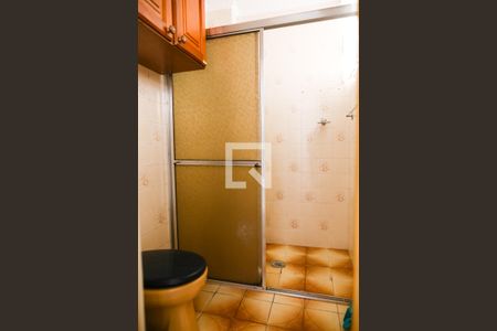 Banheiro de apartamento à venda com 1 quarto, 42m² em Centro, Santo André