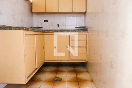 Cozinha de apartamento à venda com 1 quarto, 42m² em Centro, Santo André