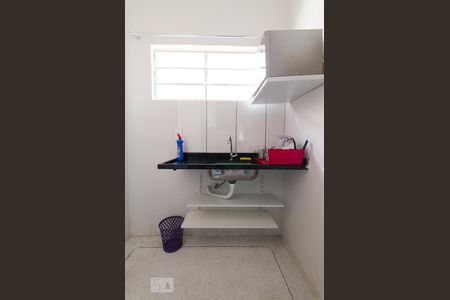 Entrada/Cozinha de kitnet/studio para alugar com 1 quarto, 25m² em Jardim Chapadão, Campinas