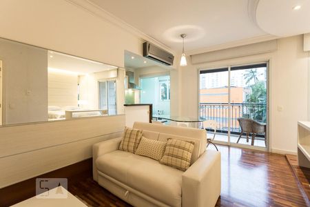 Sala de kitnet/studio para alugar com 1 quarto, 50m² em Vila Nova Conceição, São Paulo