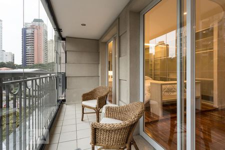 Studio para alugar com 50m², 1 quarto e 1 vaga Studio para alugar com 50m², 1 quarto e 1 vagaVaranda