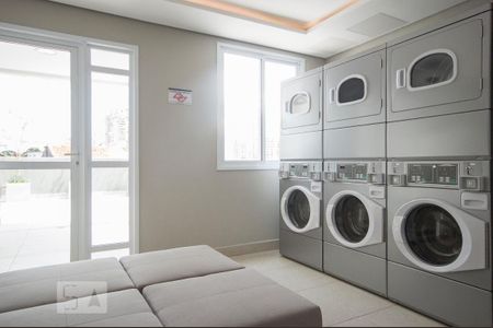 Studio para alugar com 33m², 1 quarto e 1 vagaLavanderia