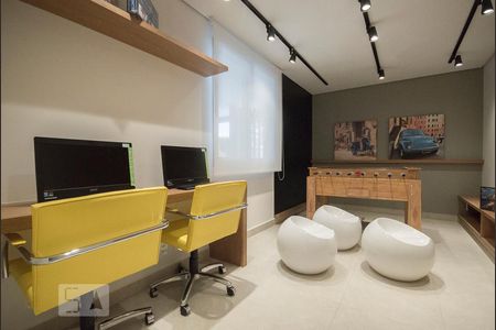 Studio para alugar com 33m², 1 quarto e 1 vaga Studio para alugar com 33m², 1 quarto e 1 vagaJogos/Lan