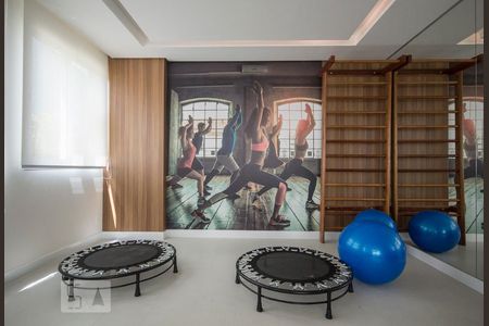 Studio para alugar com 33m², 1 quarto e 1 vaga Studio para alugar com 33m², 1 quarto e 1 vagaAcademia