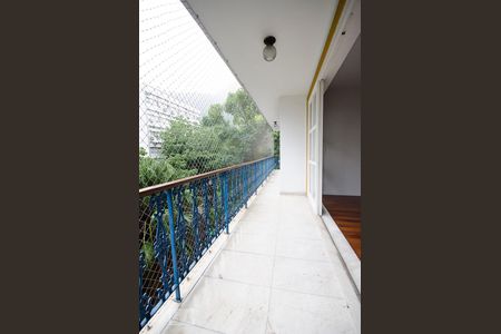SACADA DA SALA de apartamento para alugar com 4 quartos, 165m² em Lagoa, Rio de Janeiro