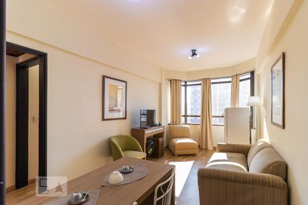 Sala de apartamento à venda com 1 quarto, 47m² em Centro, Campinas