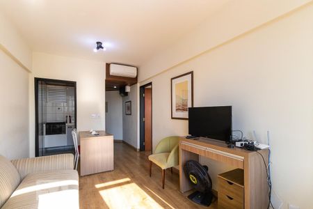 Sala de apartamento à venda com 1 quarto, 47m² em Centro, Campinas