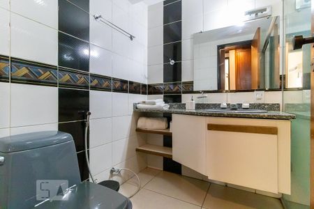 Apartamento à venda com 47m², 1 quarto e 1 vagaBanheiro da suíte
