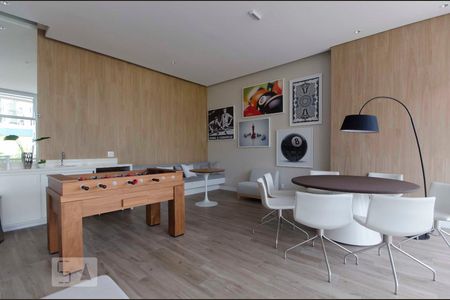 Apartamento à venda com 33m², 1 quarto e 1 vagaSalão de jogos