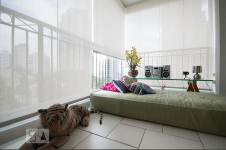 Varanda Gourmet de apartamento à venda com 4 quartos, 216m² em Parque Colonial, São Paulo