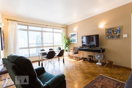 Sala de apartamento para alugar com 2 quartos, 103m² em Paraíso, São Paulo
