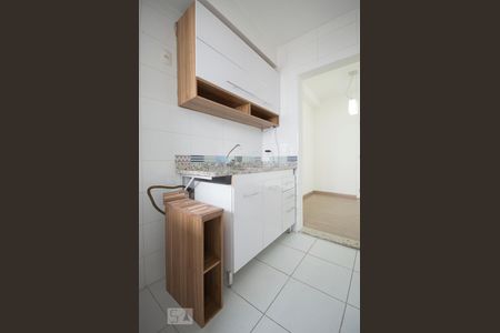 Cozinha de apartamento para alugar com 1 quarto, 45m² em Santo Amaro, São Paulo