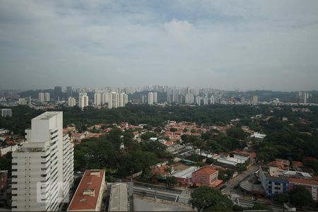 Vista de apartamento para alugar com 1 quarto, 45m² em Santo Amaro, São Paulo