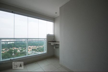 Varanda Gourmet de apartamento para alugar com 1 quarto, 45m² em Santo Amaro, São Paulo