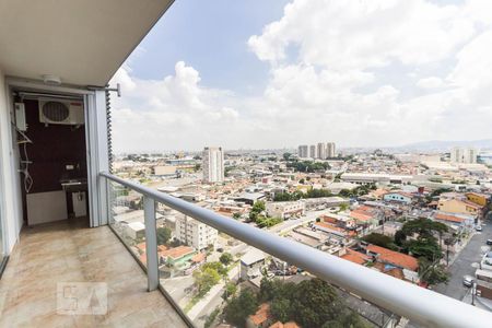 Varanda gourmet de kitnet/studio à venda com 1 quarto, 37m² em Vila Augusta, Guarulhos