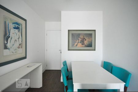 mesa de jantar de apartamento para alugar com 2 quartos, 56m² em Vila Andrade, São Paulo