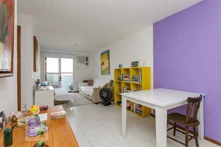 SALA de apartamento à venda com 1 quarto, 60m² em Barra da Tijuca, Rio de Janeiro
