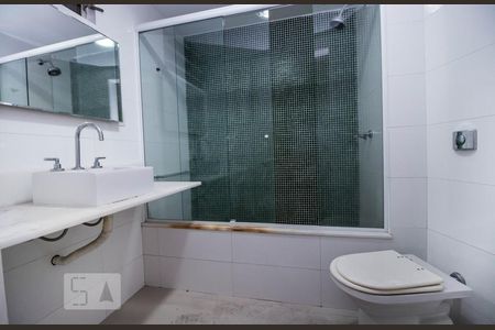 Banheiro de apartamento para alugar com 3 quartos, 100m² em Laranjeiras, Rio de Janeiro