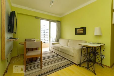 Sala de apartamento para alugar com 1 quarto, 43m² em Aclimação, São Paulo
