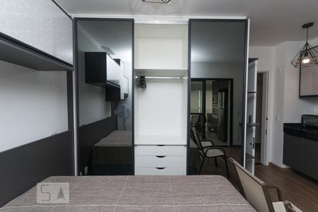 Detalhe do Quarto de kitnet/studio para alugar com 1 quarto, 33m² em Vila Mariana, São Paulo