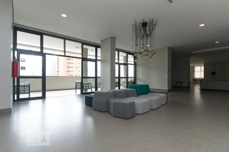 Studio para alugar com 33m², 1 quarto e 1 vagaHall