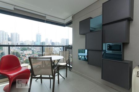 Varanda de kitnet/studio para alugar com 1 quarto, 33m² em Vila Mariana, São Paulo