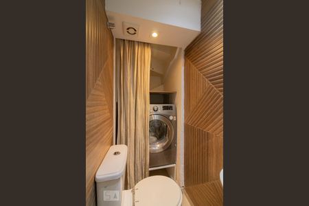 Lavabo de apartamento para alugar com 1 quarto, 60m² em Indianópolis, São Paulo