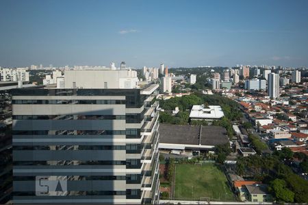 Vista de apartamento à venda com 1 quarto, 53m² em Santo Amaro, São Paulo