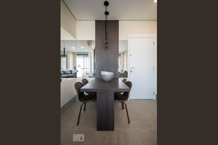 Sala de apartamento à venda com 1 quarto, 53m² em Santo Amaro, São Paulo