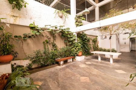 Área comum - Churrasqueira de apartamento para alugar com 1 quarto, 54m² em Perdizes, São Paulo