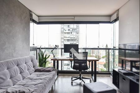 Varanda de kitnet/studio para alugar com 1 quarto, 33m² em Vila Mariana, São Paulo
