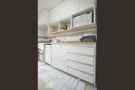 Cozinha de apartamento para alugar com 3 quartos, 74m² em Vila Gertrudes, São Paulo