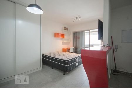 Suíte/Cozinha de kitnet/studio para alugar com 1 quarto, 37m² em Campo Belo, São Paulo