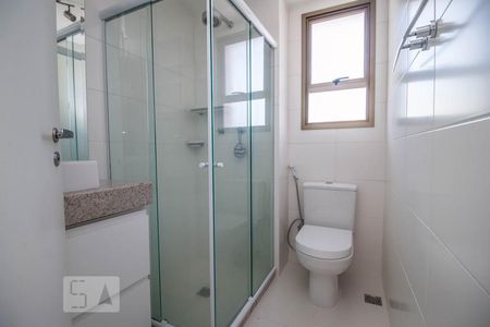 Banheiro da suíte de apartamento à venda com 3 quartos, 92m² em Botafogo, Rio de Janeiro