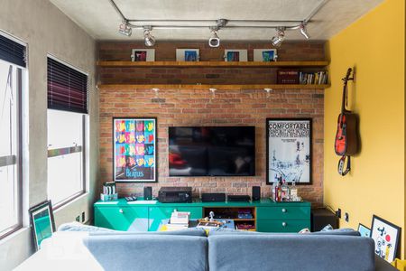 Sala de apartamento à venda com 1 quarto, 70m² em Vila Leopoldina, São Paulo