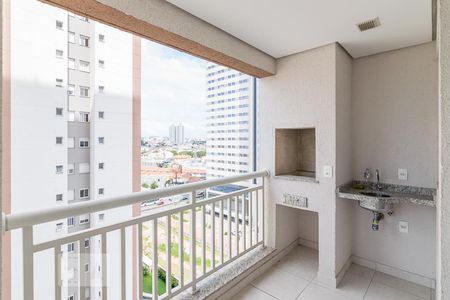 Varanda Gourmet de apartamento para alugar com 2 quartos, 58m² em Vila Homero Thon, Santo André