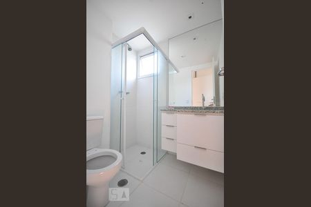 banheiro suíte de apartamento à venda com 2 quartos, 70m² em Jardim Parque Morumbi, São Paulo