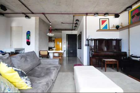 Sala de apartamento para alugar com 1 quarto, 71m² em Jardim Fonte do Morumbi, São Paulo
