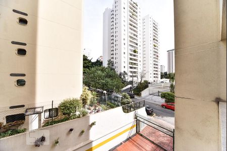 Vista da Sala de apartamento à venda com 2 quartos, 99m² em Indianópolis, São Paulo