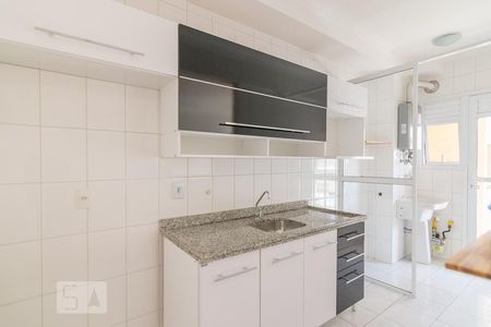 Cozinha de apartamento para alugar com 2 quartos, 64m² em Campestre, Santo André