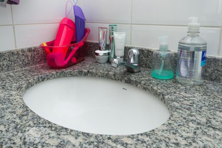 Apartamento para alugar com 65m², 3 quartos e 1 vagaDetalhe do Banheiro da Suíte