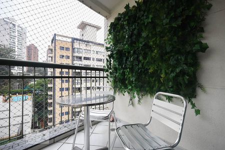 Varanda de apartamento para alugar com 1 quarto, 36m² em Vila Andrade, São Paulo