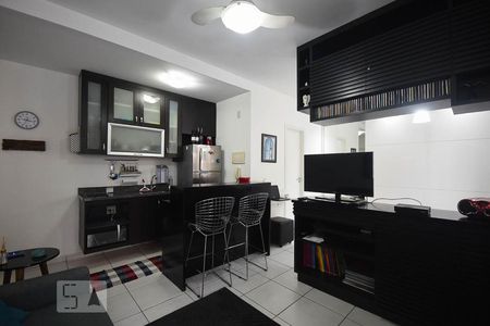 Sala de apartamento para alugar com 1 quarto, 36m² em Vila Andrade, São Paulo